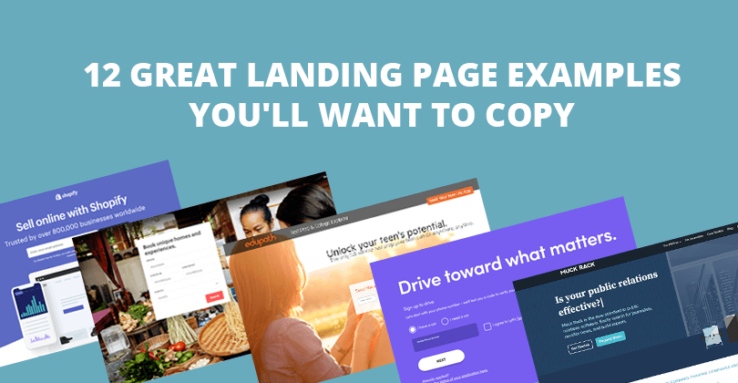 12 Great Landing Page Examples You’ll Want to Copy