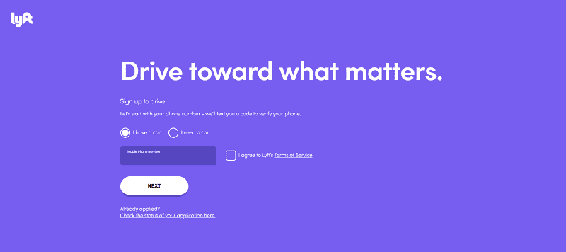 great landing page