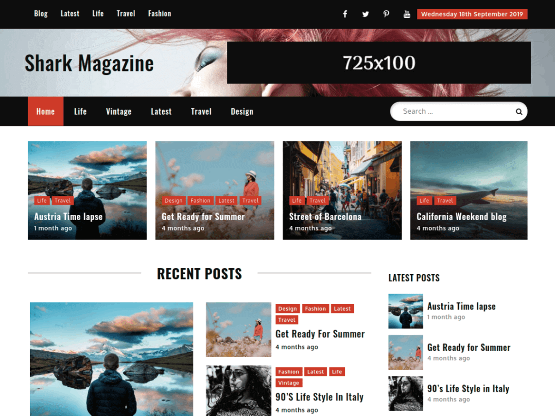 20 Best Free WordPress Magazine Themes 2024 - HashThemes