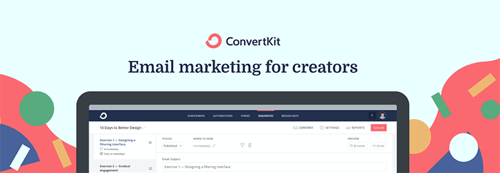 ConvertKit: Best WordPress Email Marketing Plugins