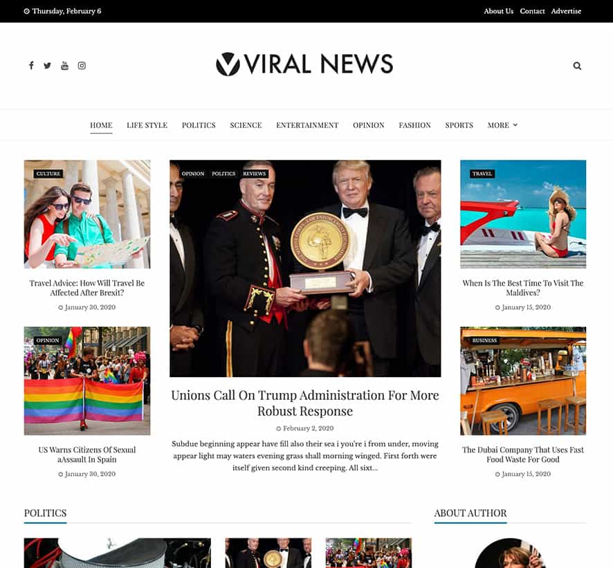 20 Best Free WordPress Magazine Themes 2024 HashThemes