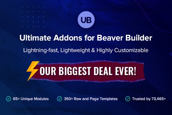 ultimate addons beaver builder fix empty links
