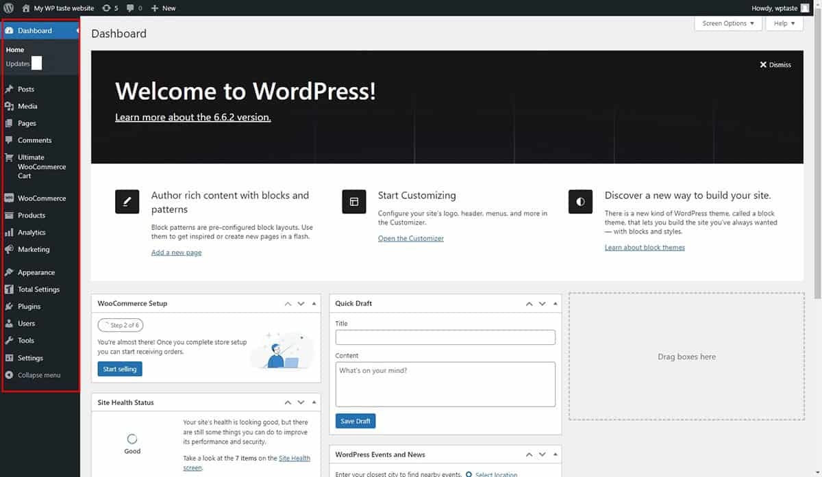 wordpress vs. wix